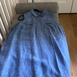 Jean dress 3x. Charter club. Never worn